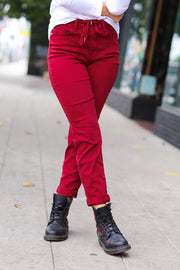 Under The Tree Scarlet High Waist Drawstring Jeans