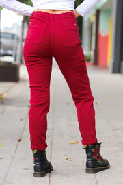 Under The Tree Scarlet High Waist Drawstring Jeans