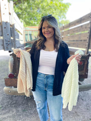 PREORDER: Sunkissed Crochet Cardigan in Three Colors