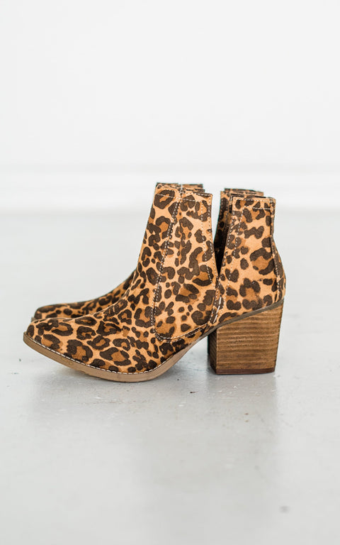 Tarim Bootie in Leopard