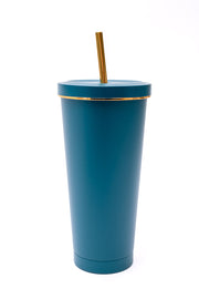 Total Eclipse Teal Tumbler