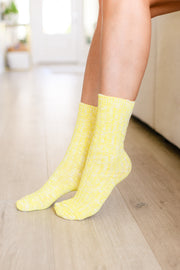 Sweet Socks Heathered Scrunch Socks