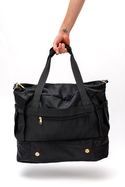 Travel Bestie Duffel in Black